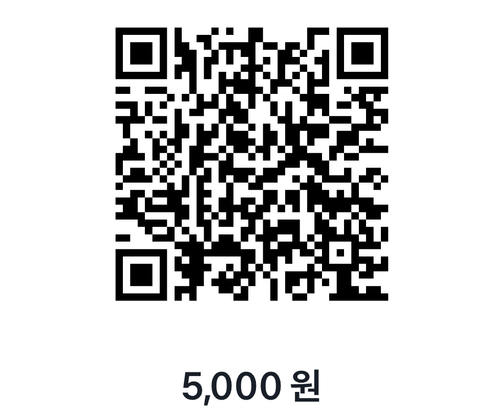 토스뱅크 후원 QR 코드